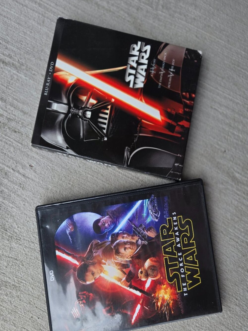 Star Wars DVD & Blu-Ray Package